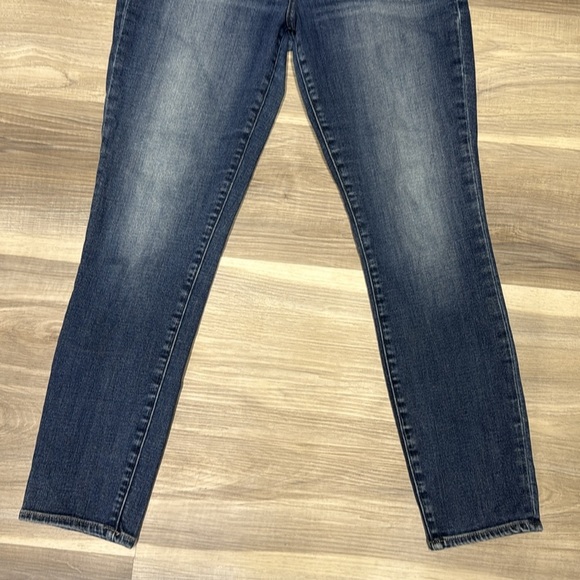 🇺🇸 lucky jeans cropped blue denim size 28 - Picture 3 of 10
